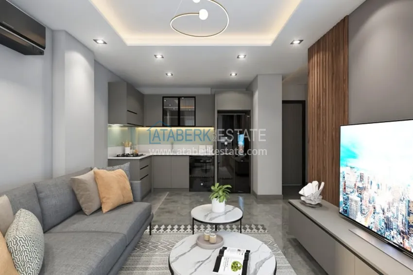 Приобрести Квартира 2+1 с видом на море в новом жилом комплексе в районе Аяш – Мерсин 2 