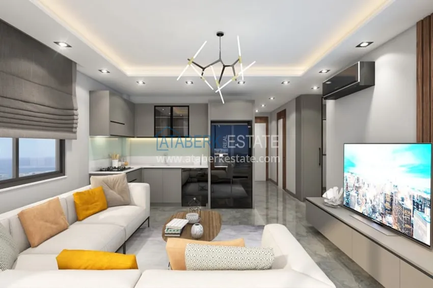 Приобрести Уникальный проект с современной архитектурой в районе Аяш – Мерсин 10 