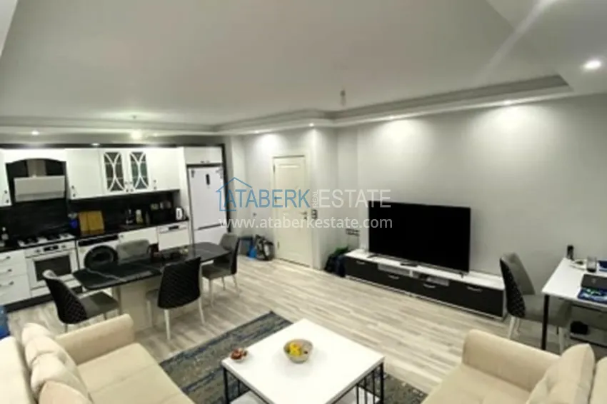 Приобрести Квартира 2+1 с мебелью в молодом жилом комплексе в районе Арпачбахшиш – Мерсин 3 