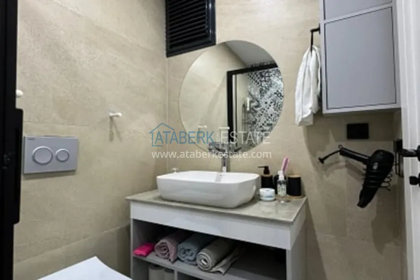 Приобрести Квартира 2+1 меблированная частично вид на море район Арпачбахшиш – Мерсин 15 