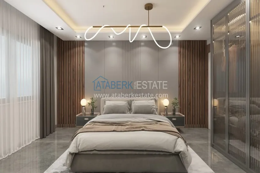 Приобрести Уникальный проект с современной архитектурой в районе Аяш – Мерсин 5 