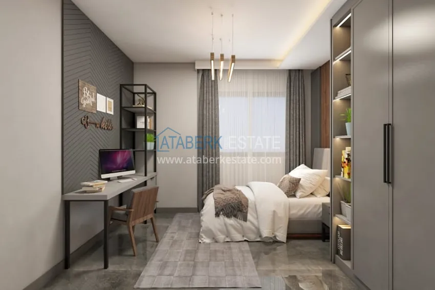 Приобрести Уникальный проект с современной архитектурой в районе Аяш – Мерсин 11 