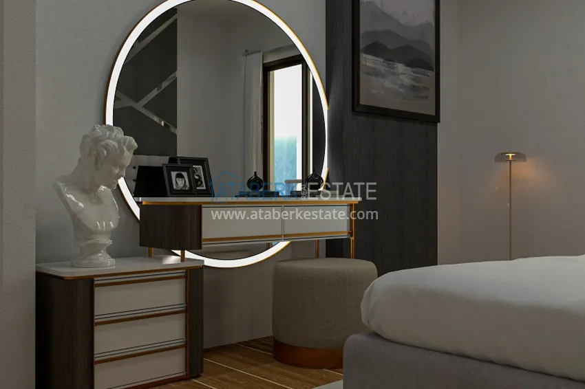 Приобрести Квартира 2+1 с видом на море в новом жилом комплексе в районе Аяш – Мерсин 3 