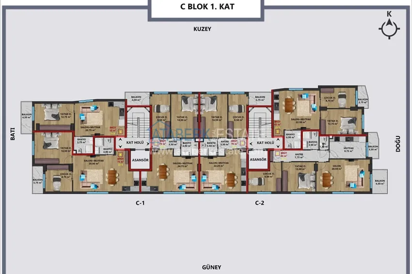 Купить дешево Новый жилой комплекс в центре Анталии – район Муратпаша 2 