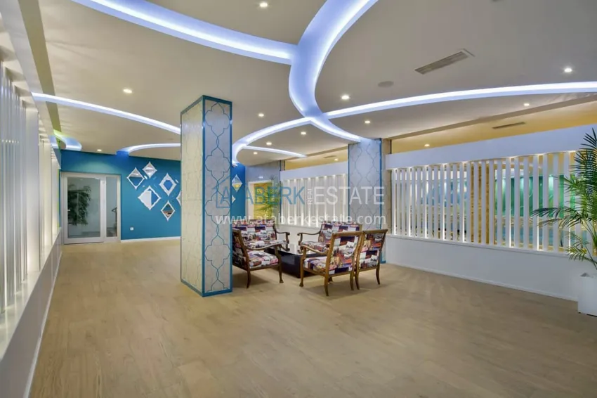 Квартира «под ключ» с видом на море в центре Алании – район пляжа Клеопатра 13 