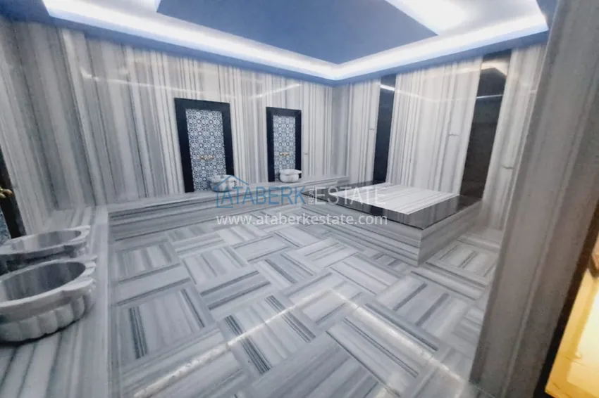 Двухкомнатная квартира с чистовой отделкой в Махмутларе – район субботнего рынка 12 