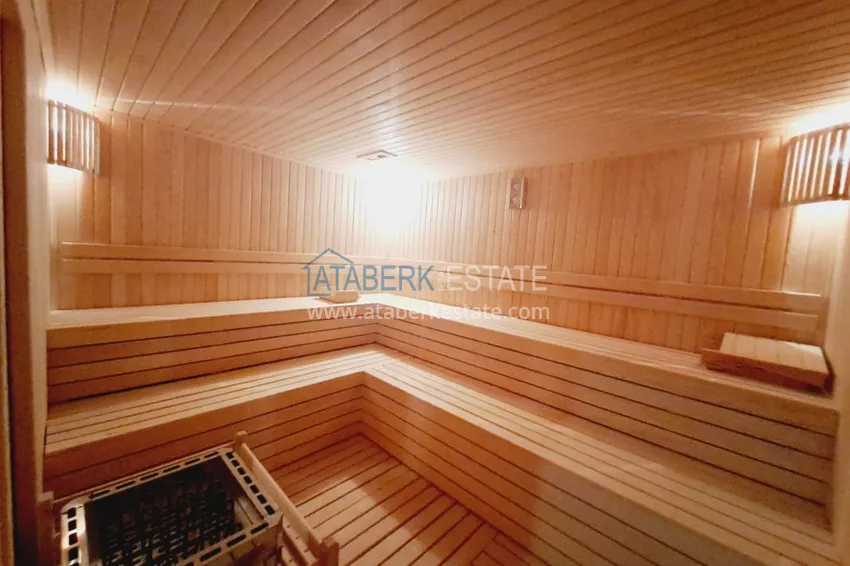 Двухкомнатная квартира с чистовой отделкой в Махмутларе – район субботнего рынка 13 