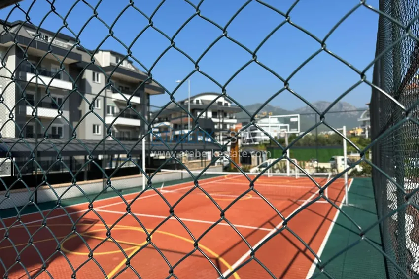 Двухкомнатная квартира с чистовой отделкой в районе Оба, Алания 14 