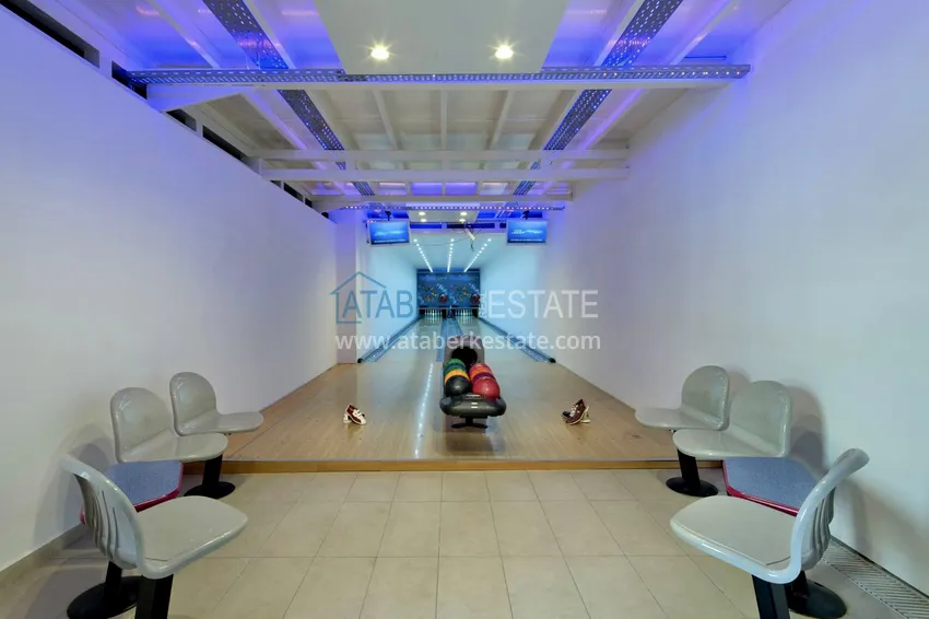 Квартира «под ключ» с видом на море в центре Алании – район пляжа Клеопатра 17 