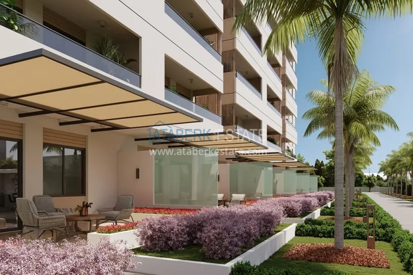 Квартира 2+1 от собственника, с видом на море на стадии строительства в районе Тедже – Мерсин 17 