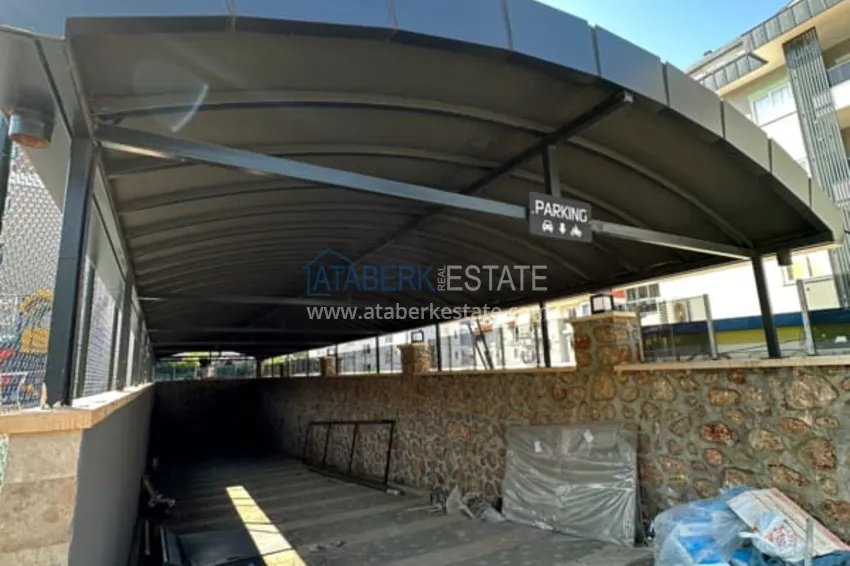 Двухкомнатная квартира с чистовой отделкой в районе Оба, Алания 16 