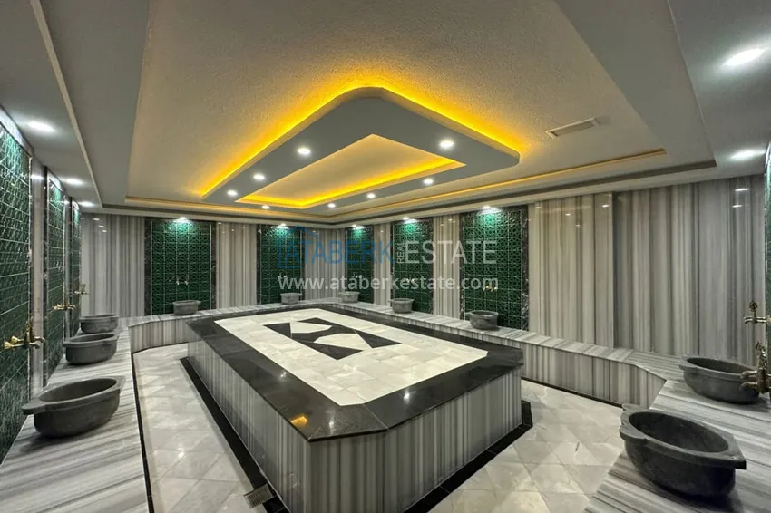 Двухкомнатная квартира с чистовой отделкой в районе Оба, Алания 19 