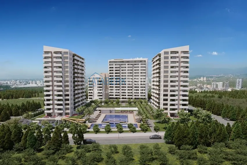 Квартира 2+1 от собственника, с видом на море на стадии строительства в районе Тедже – Мерсин 1 