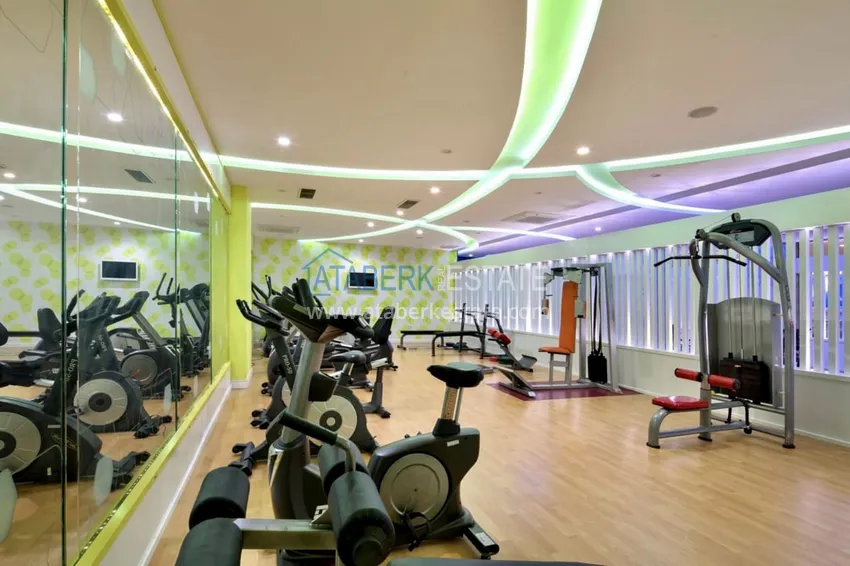 Квартира «под ключ» с видом на море в центре Алании – район пляжа Клеопатра 24 