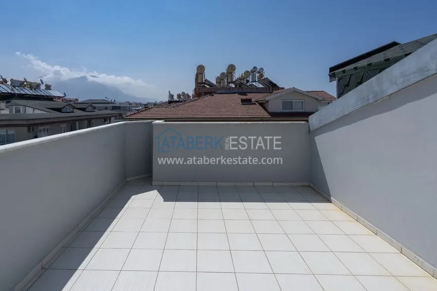 Квартира «под ключ» с видом на море в центре Алании – район пляжа Клеопатра 28 