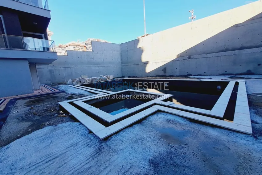 Квартира 2+1 с отдельной кухней в комплексе комфорт-класса, район Авсаллар – Алания 4 