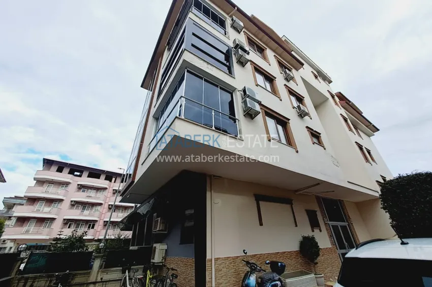 Двухкомнатная квартира с мебелью и застекленным балконом в районе Оба, Алания 6