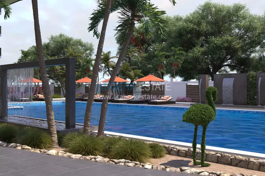 Квартиры от застройщика по самым низким стартовым ценам в районе Окурджалар, вторая линия от моря 6 