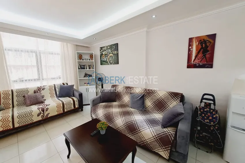 Приобрести Двухкомнатная квартира с мебелью и застекленным балконом в районе Оба, Алания 6