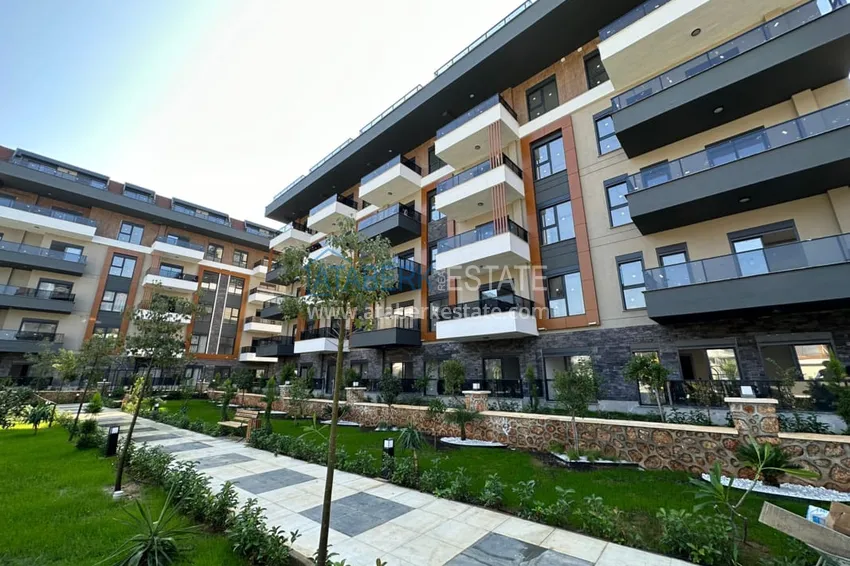 Двухкомнатная квартира с чистовой отделкой в районе Оба, Алания 7 