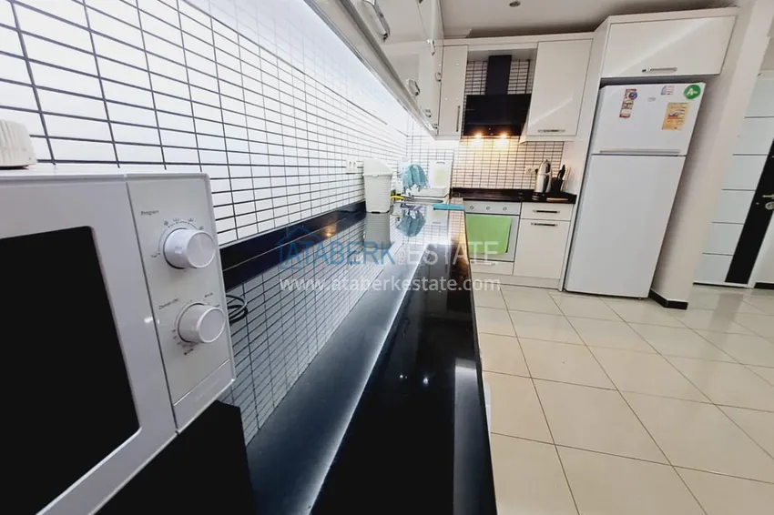 Приобрести Двухкомнатная квартира с мебелью и застекленным балконом в районе Оба, Алания 7