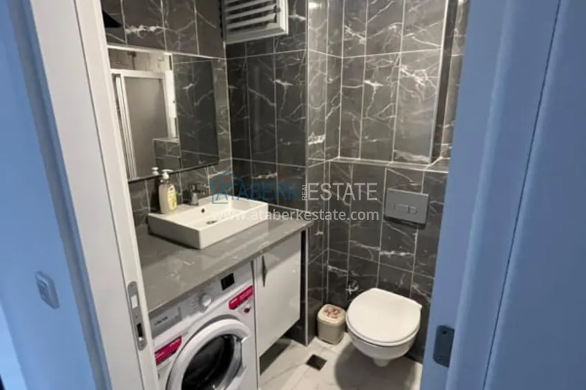 Приобрести Квартира 1+1 меблированная в новом жилом комплексе, район Авсаллар – Алания. Подходит для краткосрочной аренды 8