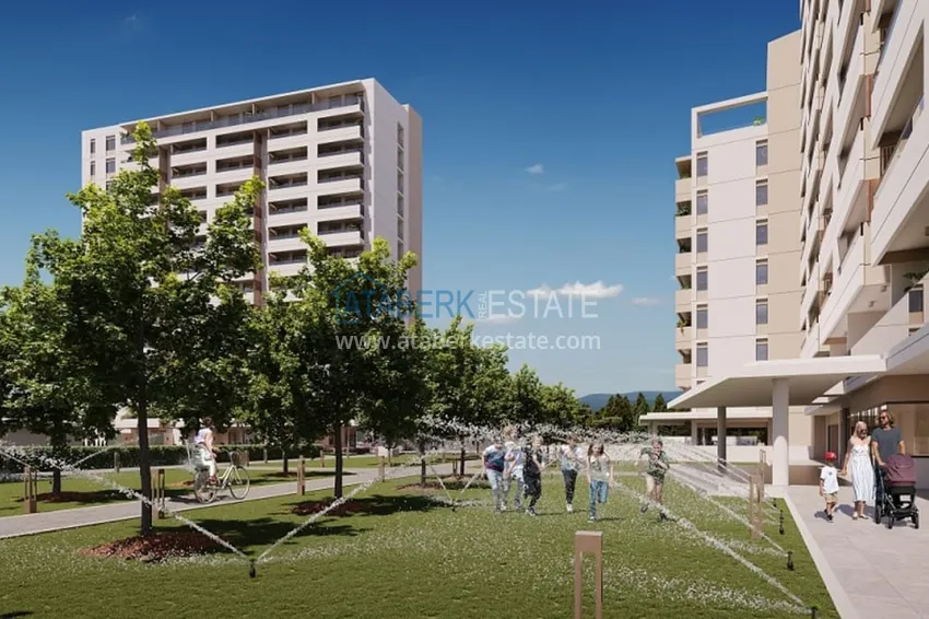 Квартира 2+1 от собственника, с видом на море на стадии строительства в районе Тедже – Мерсин 10 