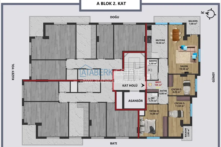 Купить дешево Новый жилой комплекс в центре Анталии – район Муратпаша 7 