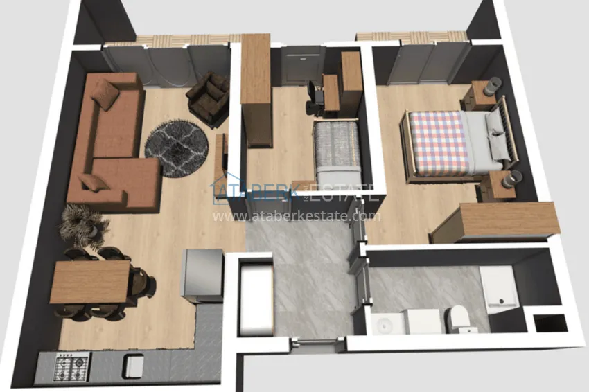 Купить дешево Квартиры по выгодным ценам в центре Ялова – впечатляющий новый проект 6 