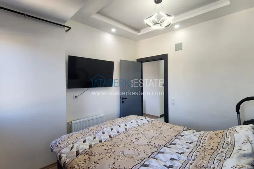 Приобрести Квартира 1+1 меблированная в новом жилом комплексе в районе Тедже – Мерсин 4 