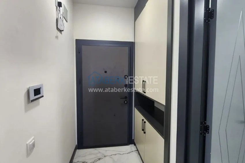 Приобрести Квартира 1+1 меблированная в новом жилом комплексе в районе Тедже – Мерсин 6 