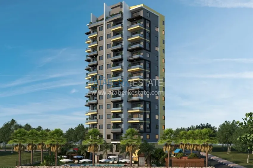 Уникальный проект с современной архитектурой в районе Аяш – Мерсин 2 