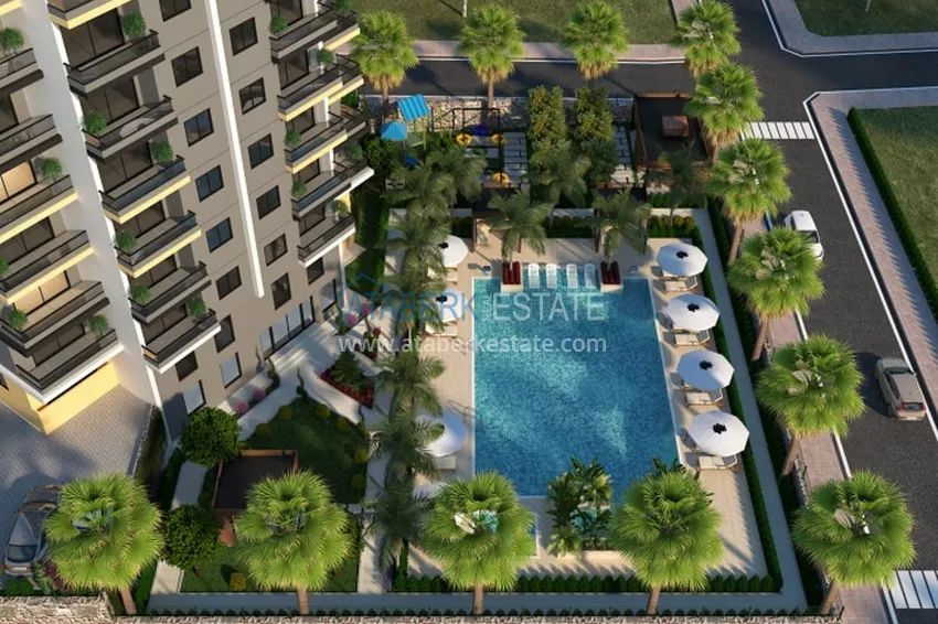 Уникальный проект с современной архитектурой в районе Аяш – Мерсин 4 