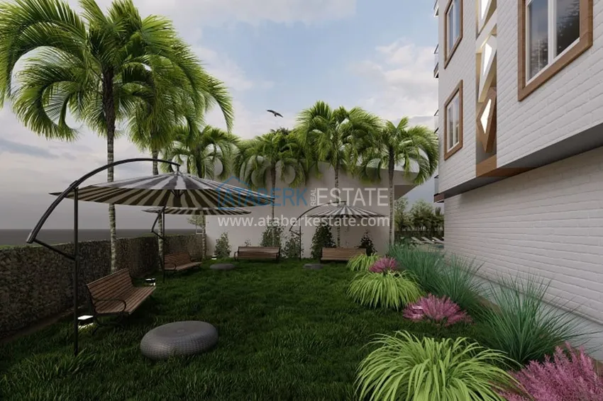 Квартира 2+1 с видом на море в новом жилом комплексе в районе Аяш – Мерсин 4 