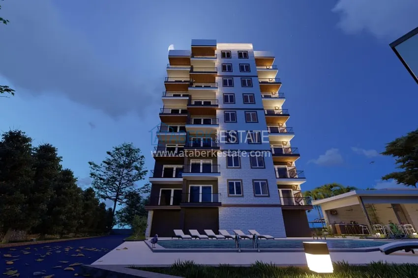 Квартира 2+1 с видом на море в новом жилом комплексе в районе Аяш – Мерсин 7 