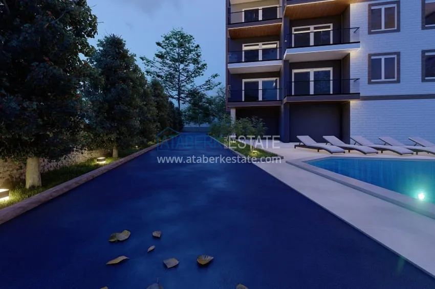 Квартира 2+1 с видом на море в новом жилом комплексе в районе Аяш – Мерсин 9 