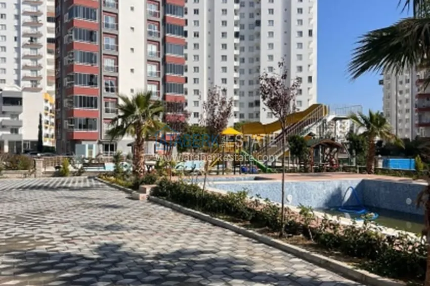 Трехкомнатная квартира с чистовой отделкой в 100 метрах от моря район Тедже – Мерсин 3 