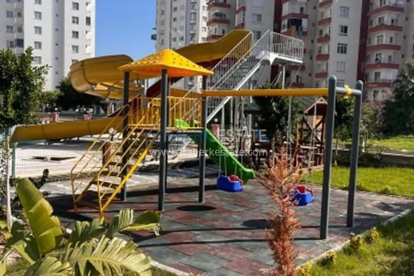 Трехкомнатная квартира с чистовой отделкой в 100 метрах от моря район Тедже – Мерсин 7 