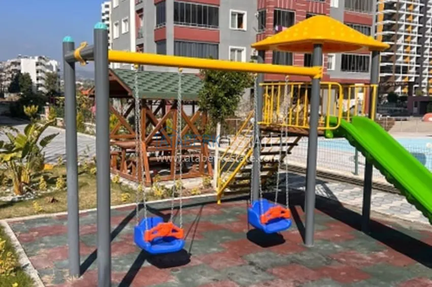 Трехкомнатная квартира с чистовой отделкой в 100 метрах от моря район Тедже – Мерсин 8 