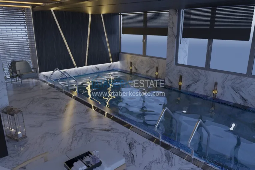 Старт продаж! Курортная недвижимость на этапе котлована – Алания, Паяллар 57 