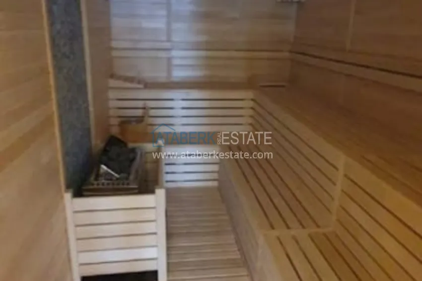 Двухкомнатная квартира с мебелью в Газипаше в современном комплексе 12 