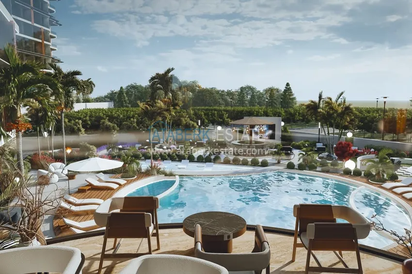 Старт продаж! Курортная недвижимость на этапе котлована – Алания, Паяллар 13 