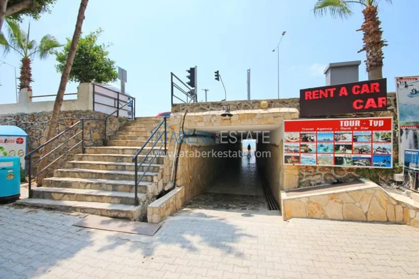 Линейная квартира 3+1 на первой береговой линии в районе Тосмур. Недвижимость подходит для ВНЖ 12 