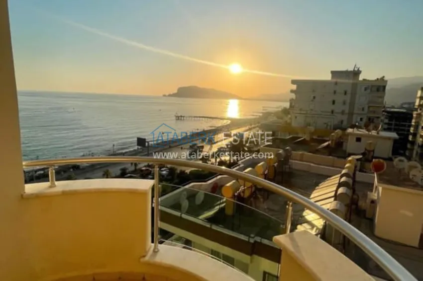 Приобрести Линейная квартира 3+1 на первой береговой линии в районе Тосмур. Недвижимость подходит для ВНЖ 14 