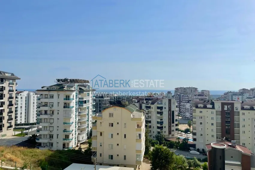 Приобрести Квартира с чистовой отделкой и видом на море в Авсалларе в новом комплексе  15 