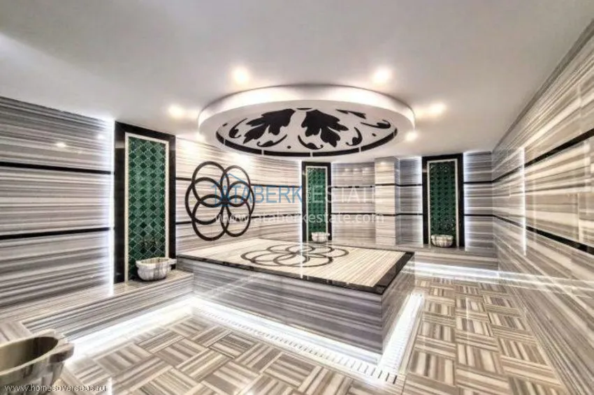 Двухкомнатная квартира «под ключ в центре Алании - район пляжа Клеопатра 15 