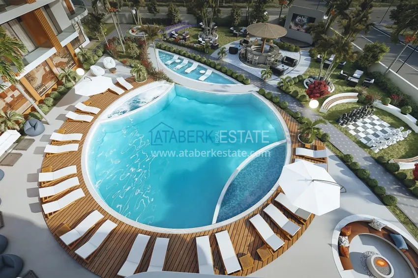 Старт продаж! Курортная недвижимость на этапе котлована – Алания, Паяллар 16 