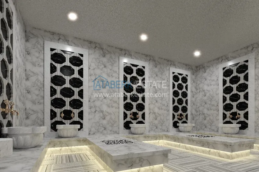 Старт продаж! Курортная недвижимость на этапе котлована – Алания, Паяллар 63 