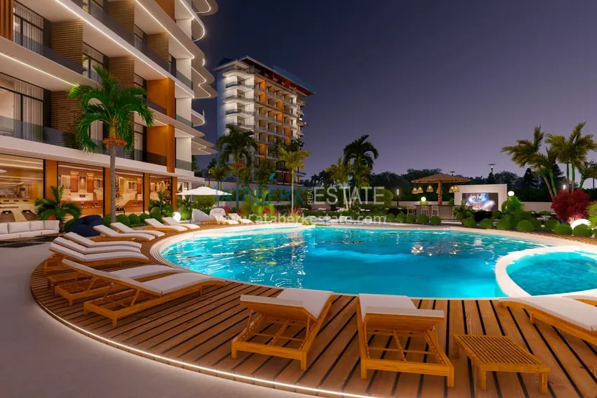 Старт продаж! Курортная недвижимость на этапе котлована – Алания, Паяллар 17 