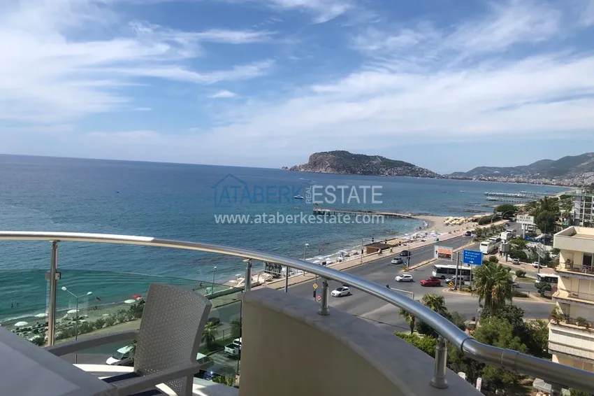 Приобрести Линейная квартира 3+1 на первой береговой линии в районе Тосмур. Недвижимость подходит для ВНЖ 17 